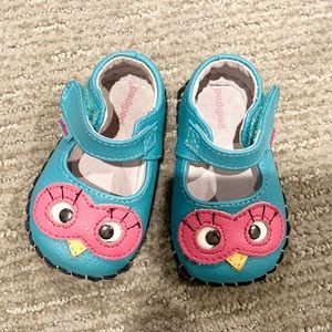 Owl Pediped shoes - baby girl 0-6mo